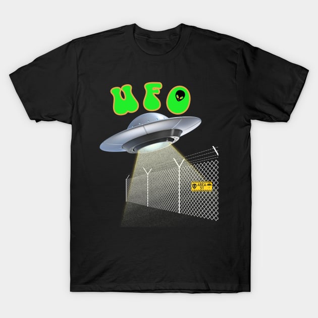 Ufo T-Shirt by Goddamn10